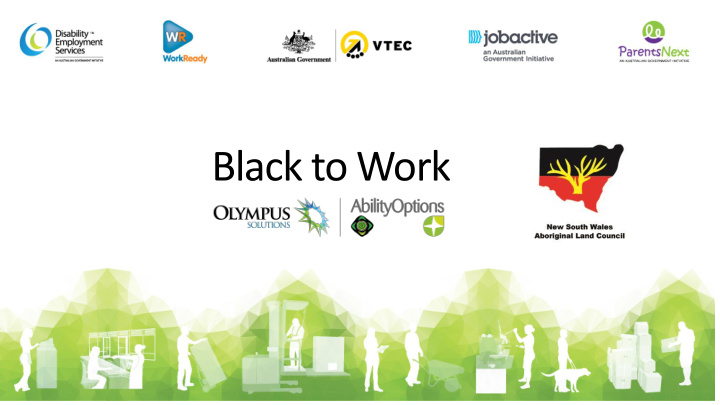 black to work acknowledgement to country