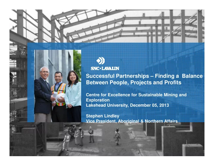 successful partnerships finding a balance between people