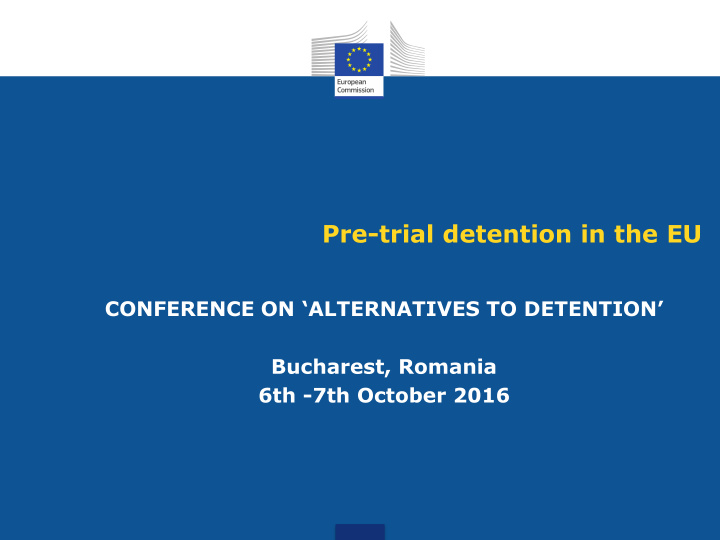 pre trial detention in the eu