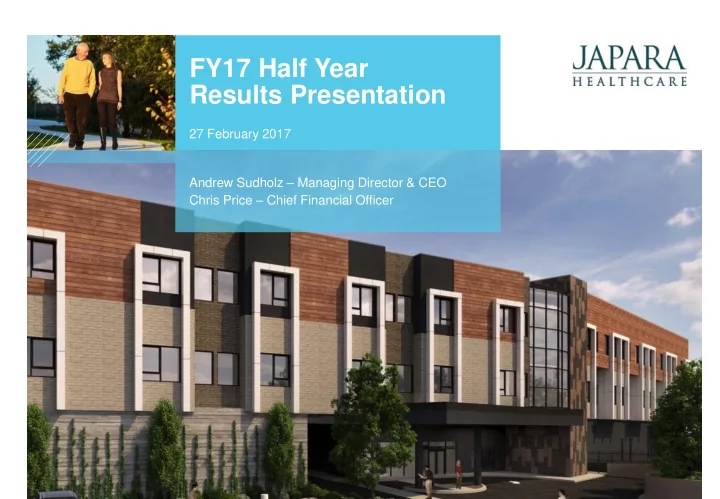 results presentation