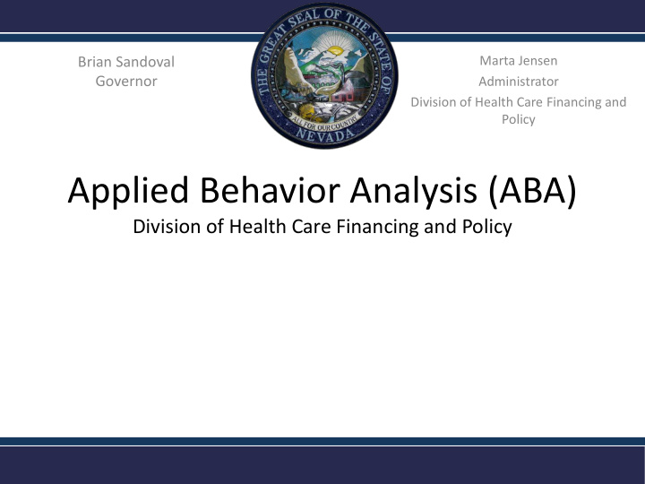 applied behavior analysis aba