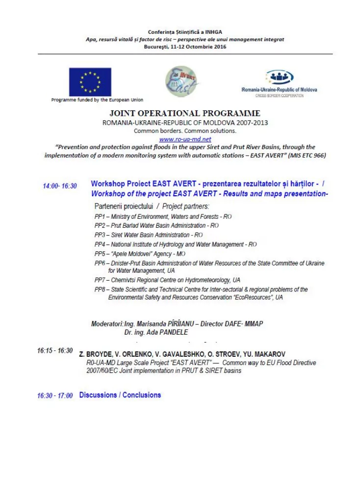 r0 ua md large scale project east avert common way to eu