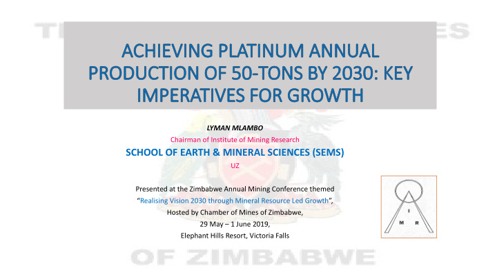 school of earth mineral sciences sems