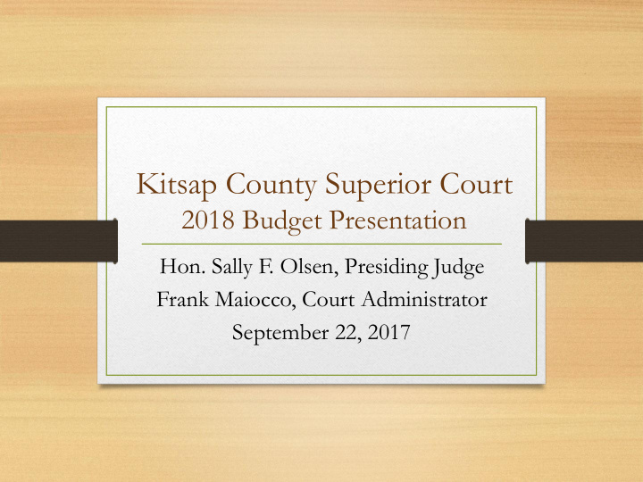 kitsap county superior court