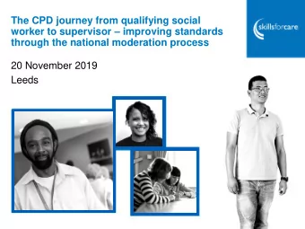 20 November 2019  Leeds  Mark Harvey and Fran Leddra  Chief Social Worker for Adults