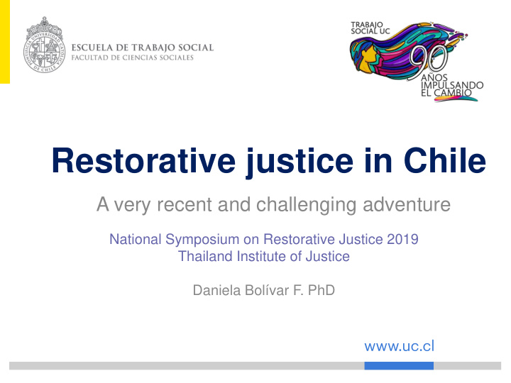 restorative justice in chile