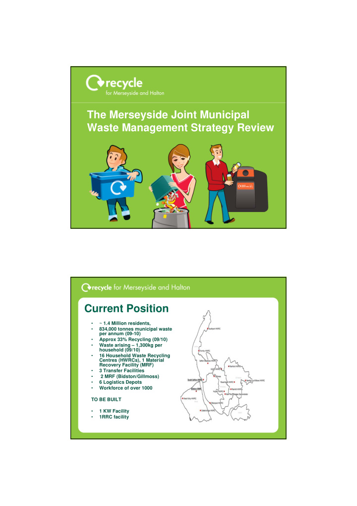the merseyside joint municipal waste management strategy
