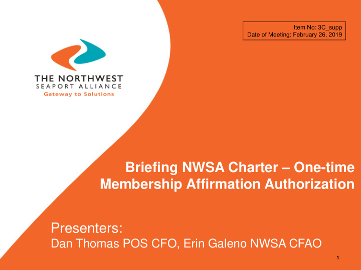 briefing nwsa charter one time membership affirmation