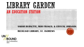 AN EDUCATION STATION  q  q  q  q  The Chicken Finger Corridor  Aggravated Assault  Burglary from