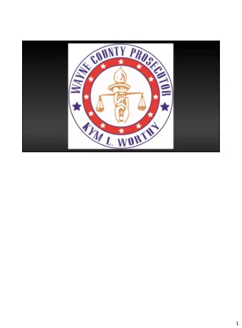 1  As prosecutors we do not try our cases in the media.  Our statements are governed  by our