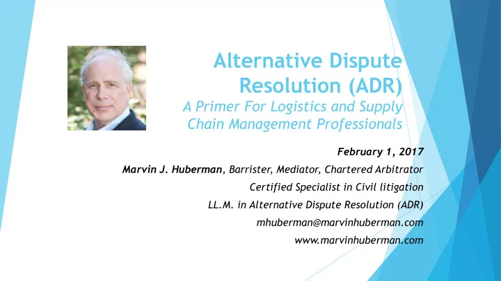 alternative dispute