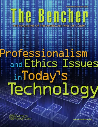 T  echno  logy  www.innsofcourt.org  y  c  n  e  r  a  p  s  n  a  r  T  n  i  :  y  r  e  v  o  c