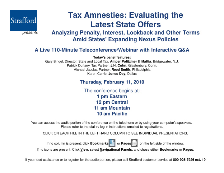 tax amnesties evaluating the latest state offers
