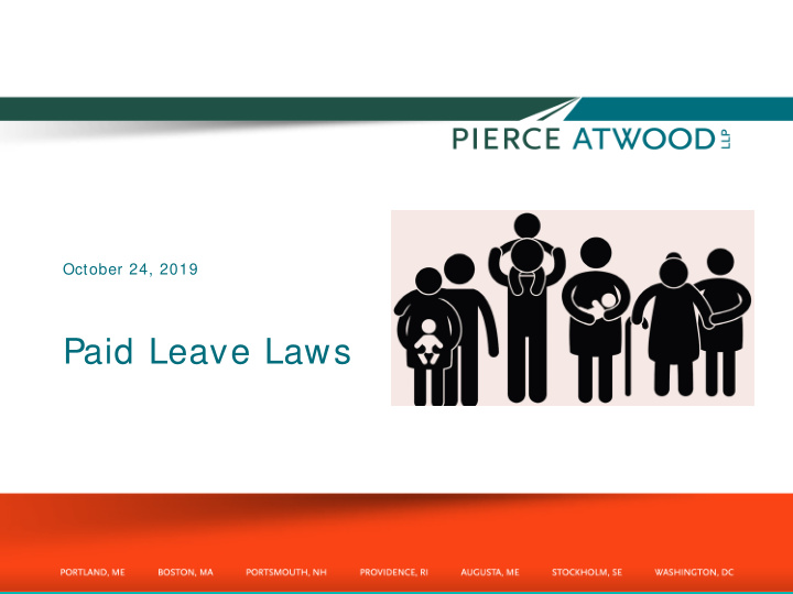 paid leave laws overview of paid leave law s in the