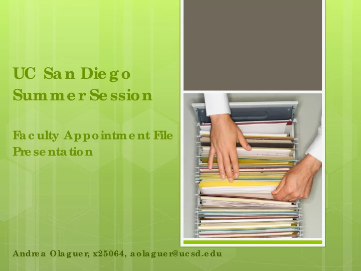 uc san die go summe r se ssion