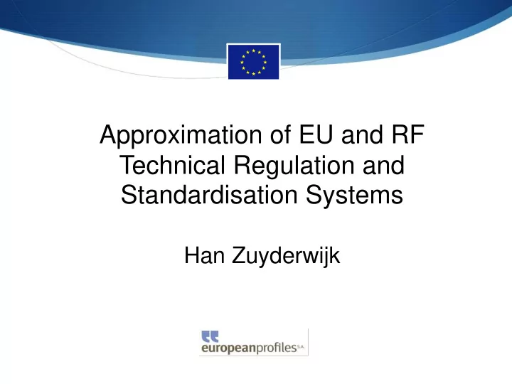technical regulation and