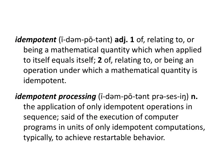 being a mathematical quantity which when applied