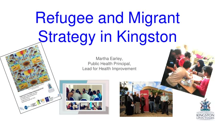 strategy in kingston