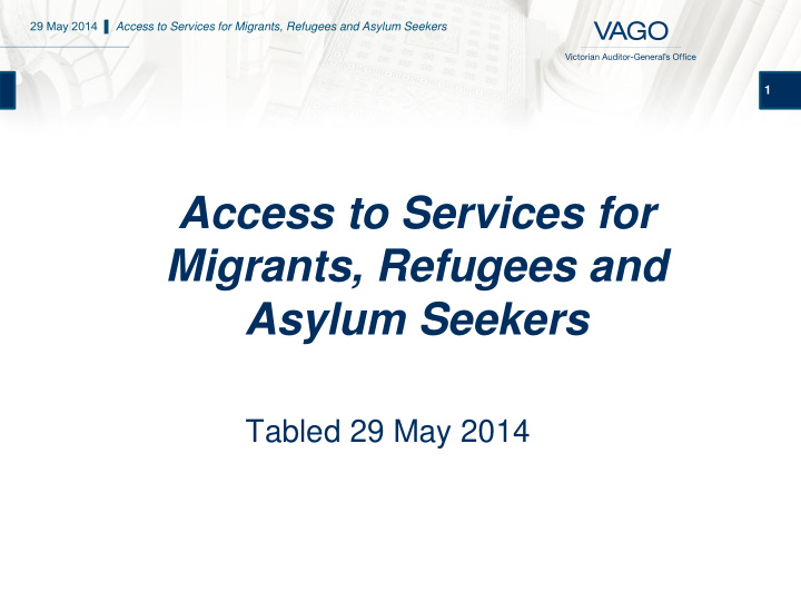 access to services for migrants refugees and asylum