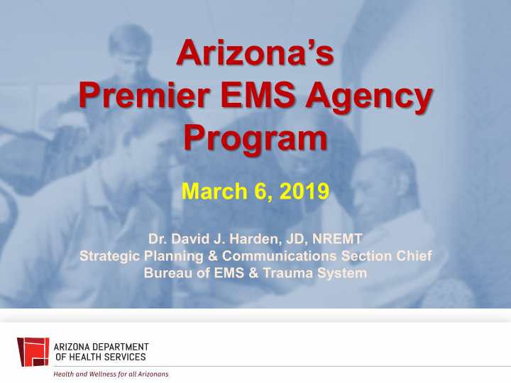 arizona s premier ems agency program