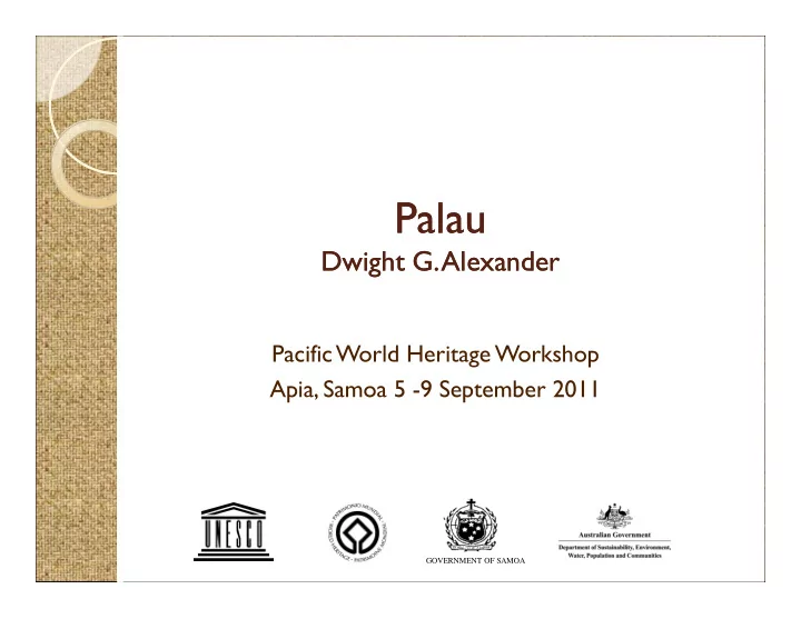 palau palau