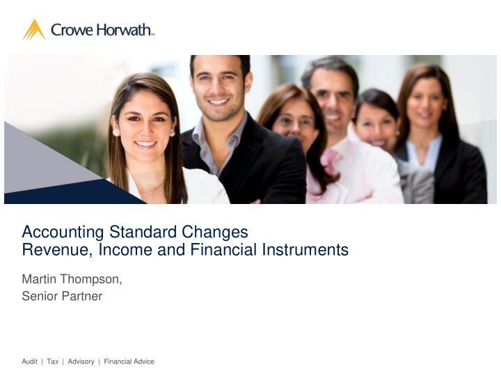 accounting standard changes revenue income and financial