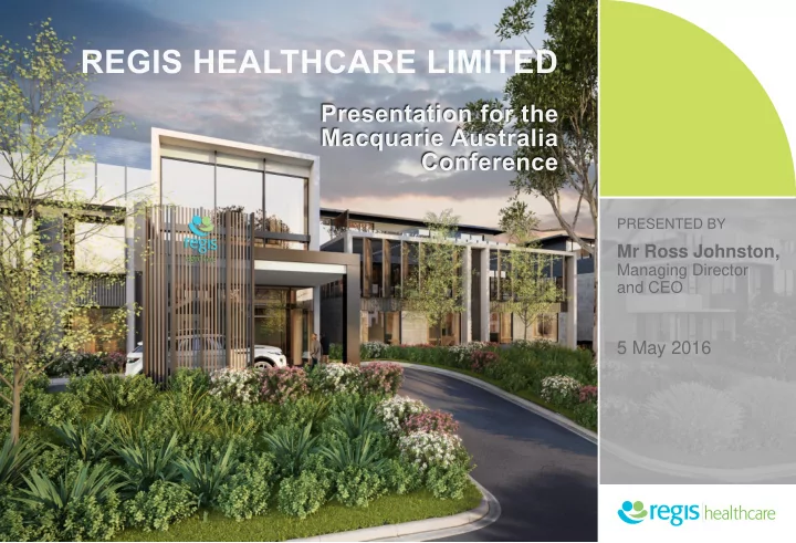 5 may 2016 1 contents 01 2 business overview and update
