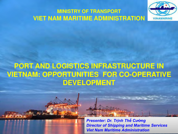 port and logistics infrastructure in vietnam