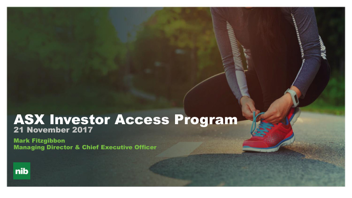 asx investor access program