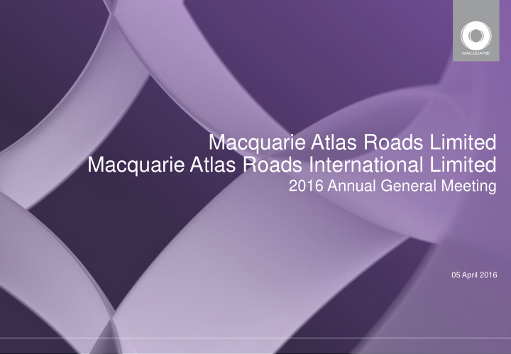 macquarie atlas roads limited macquarie atlas roads