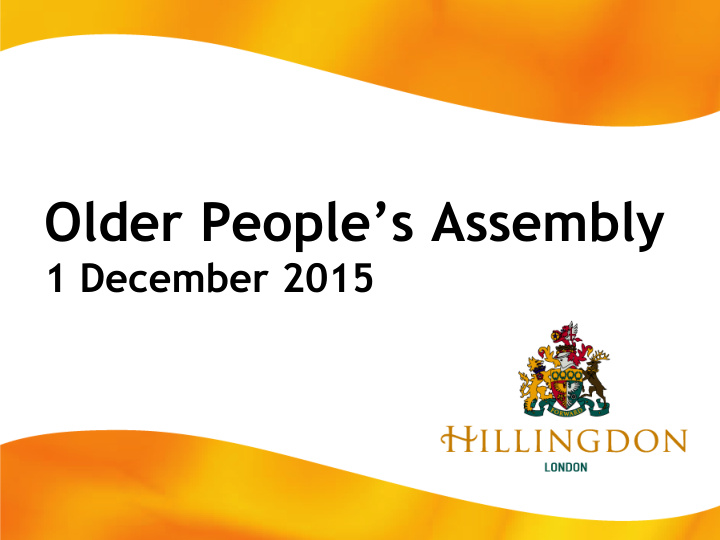 older people s assembly