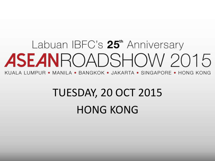 tuesday 20 oct 2015 hong kong the need for substance