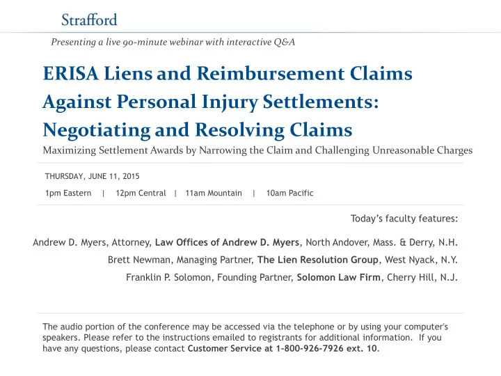 negotiating and resolving claims