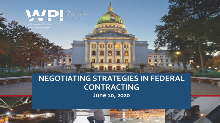 negotiating strategies in federal contracting