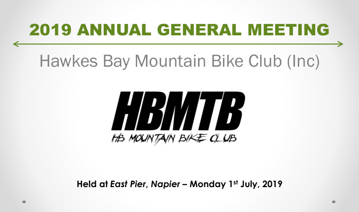 hawkes bay mountain bike club inc