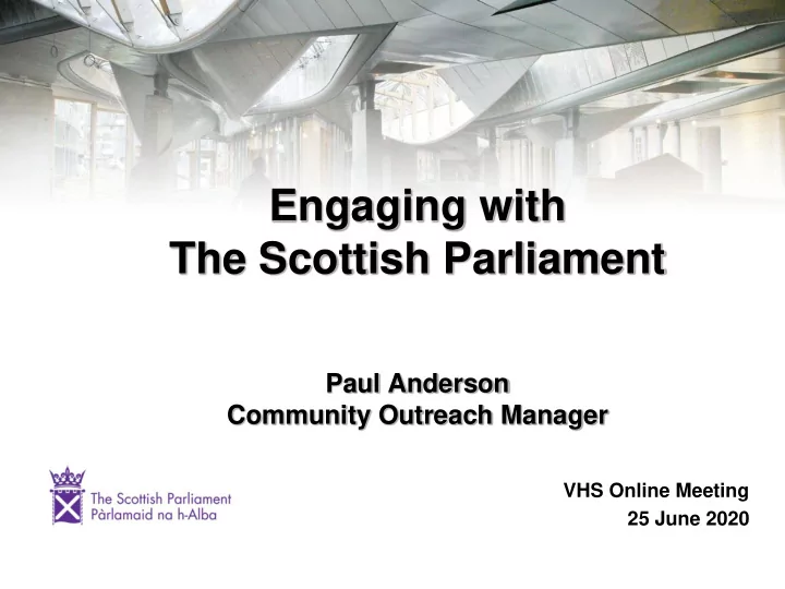 engaging with