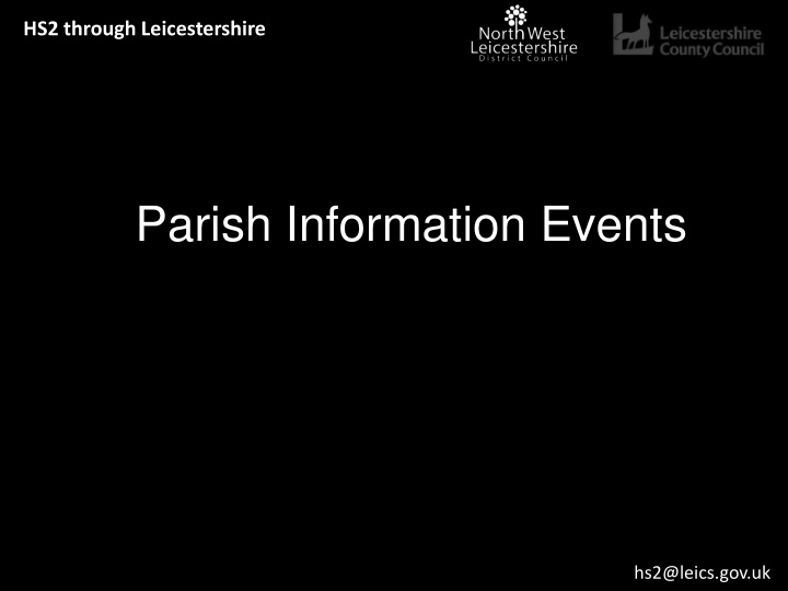 parish information events