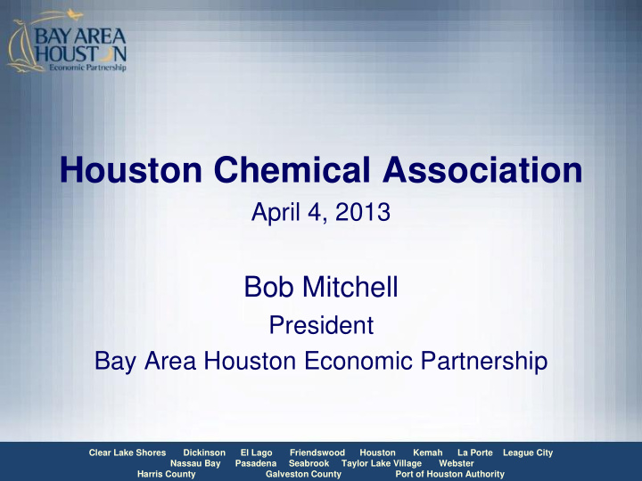 houston chemical association