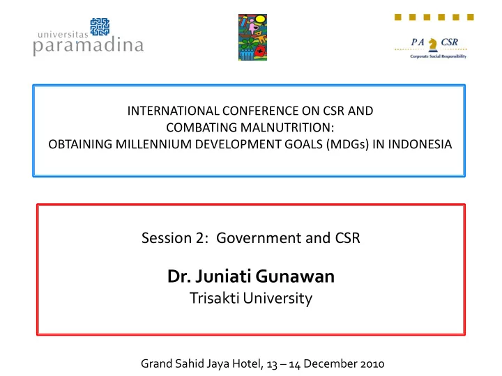 dr juniati gunawan