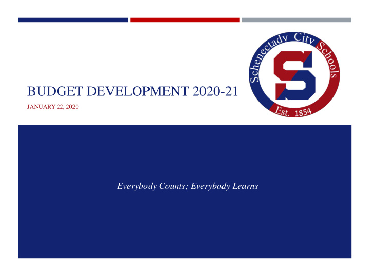 budget development 2020 21