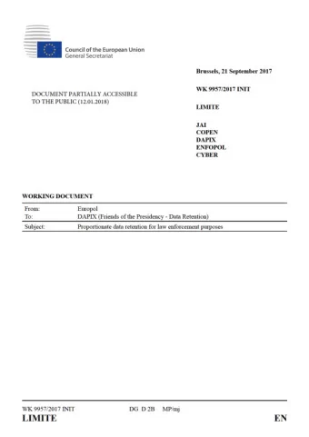 The forgotten part of Digital Rights  () the fight against international terrorism in