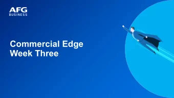 Commercial Edge  Week Three  2020  Housekeeping  01  Please stay until the end to have your