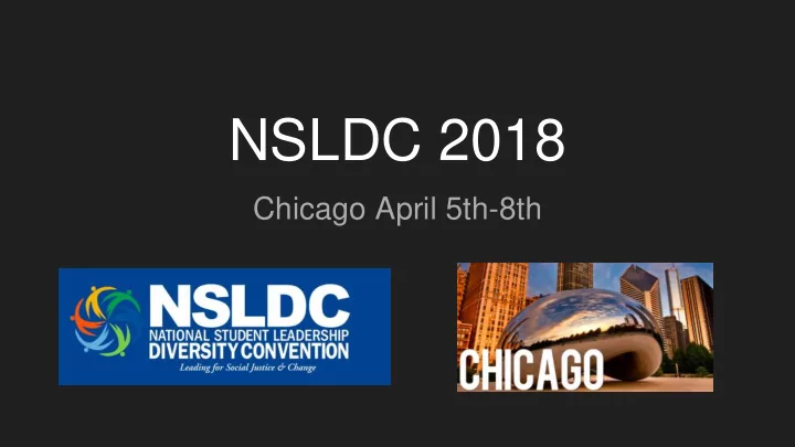 nsldc 2018