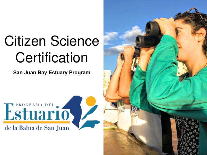 citizen science certification