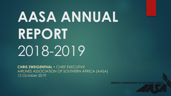 aasa annual report 2018 2019