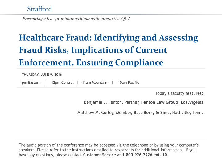 healthcare fraud identifying and assessing fraud risks