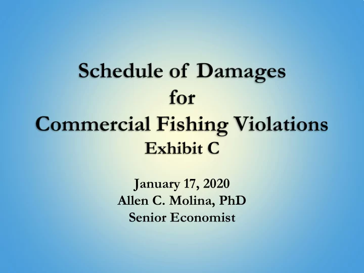 january 17 2020 allen c molina phd senior economist the