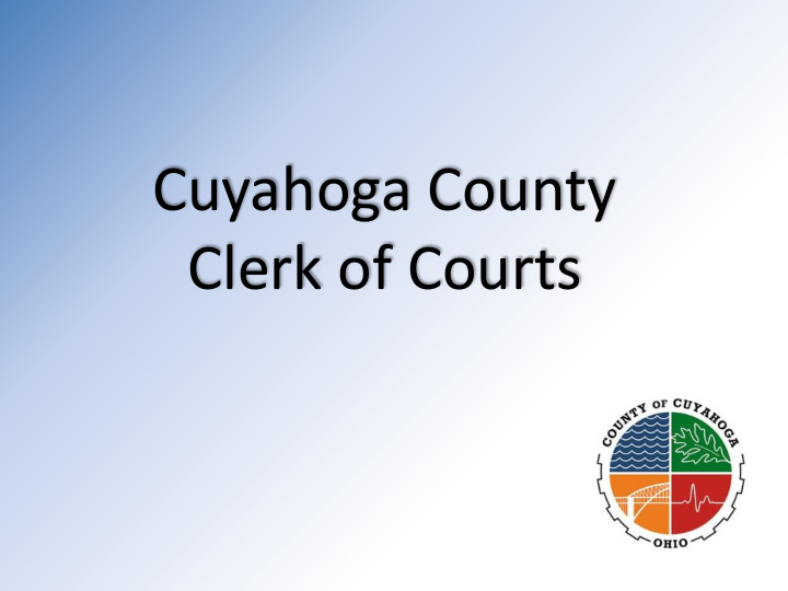 clerk of courts cuyahoga county clerk of courts