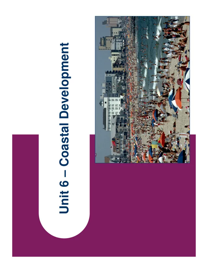 unit 6 coastal development coastal population unep 2002 u