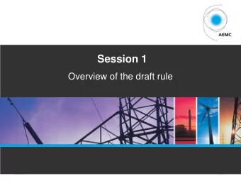 Delivering the objectives of the rule change    Efficient investment in metering services that